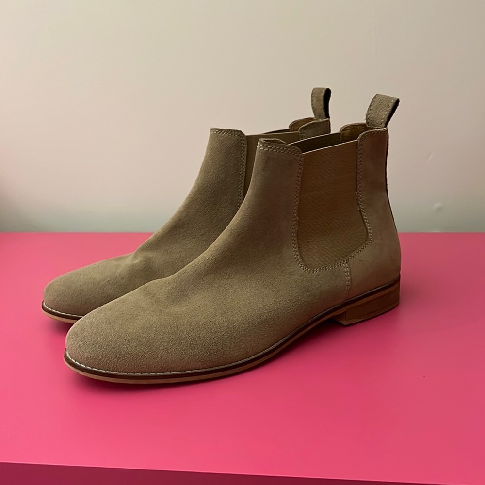 TopMan Tan Chelsea Boots